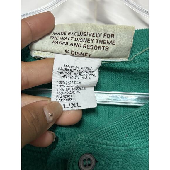 VTG 90s Disney Store Pocahontas Embroidered Characters Shirt Oversized L / XL - Picture 4 of 8